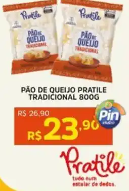 Pinheiro Supermercado Pão de queijo pratile tradicional oferta