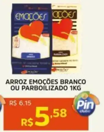 Pinheiro Supermercado Arroz emoções branco ou parboilizado oferta