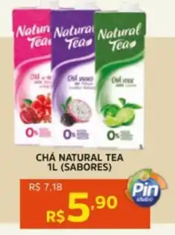 Pinheiro Supermercado Chá natural tea (sabores) oferta