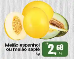 Cometa Supermercados Melão espanhol ou melão sapié oferta