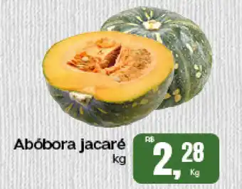 Cometa Supermercados Abóbora jacaré oferta