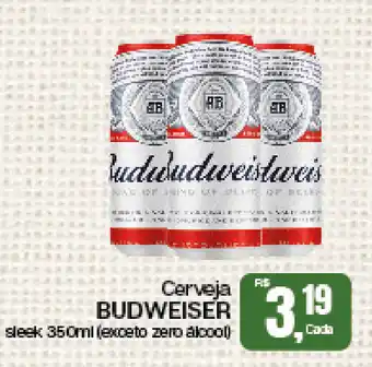 Cometa Supermercados Cerveja BUDWEISER sleek oferta