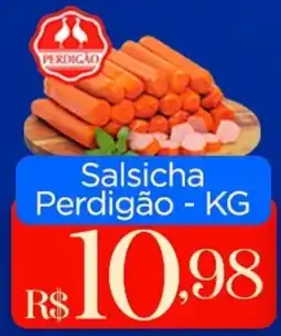 Supermercados Santa Helena Salsicha Perdigão oferta