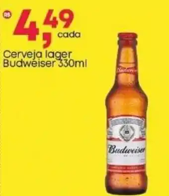 Frangolândia Cerveja lager Budweiser oferta