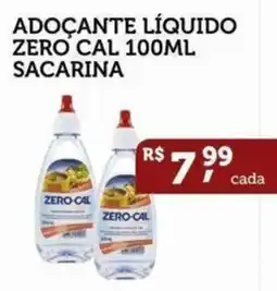 CenterBox Adoçante líquido zero cal  sacarina oferta