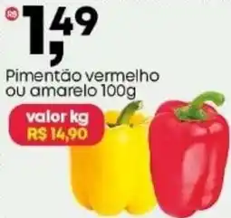 Frangolândia Pimentão vermelho ou amarelo oferta