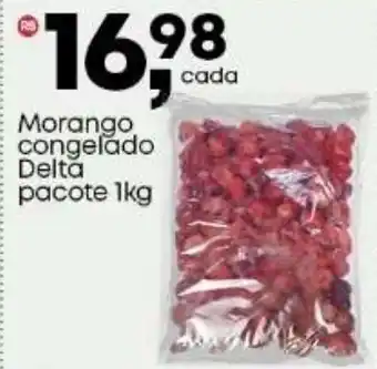 Frangolândia Morango congelado Delta pacote oferta