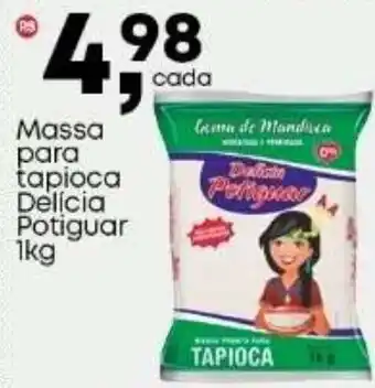 Frangolândia Massa para tapioca Delícia Potiguar oferta