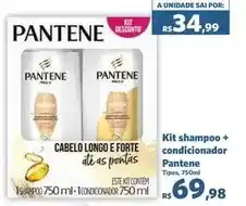 Sam's Club Pantene - kit shampoo + condicionador oferta