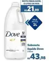 Sam's Club Dove - sabonete liquido oferta