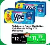 Max Atacadista Ypê - sabão em barra multiativo pacote 900g 10% desconto oferta