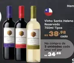 Sam's Club Santa helena - vinho oferta