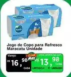 Max Atacadista Nadir - jogo de copo para refresco maracatu oferta