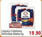 Spani Atacadista Marba - linguiça calabresa defumada barba oferta