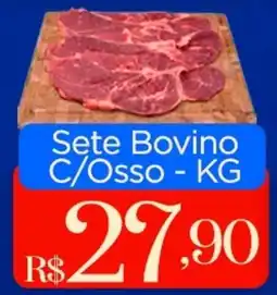 Supermercados Santa Helena Sete Bovino C/Osso oferta