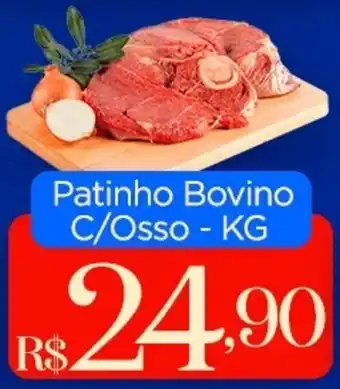 Supermercados Santa Helena Patinho Bovino C/Osso oferta