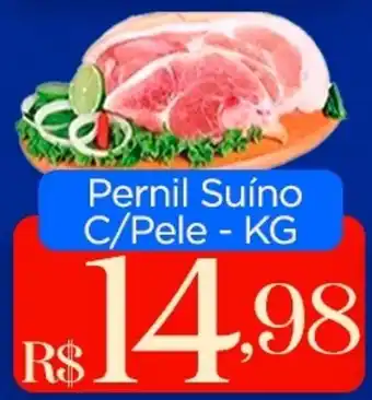 Supermercados Santa Helena Pernil Suíno C/Pele oferta