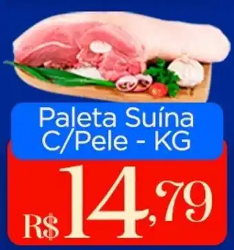 Supermercados Santa Helena Paleta Suína C/Pele oferta