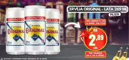 Serrano Supermercado Cerveja original - lata oferta