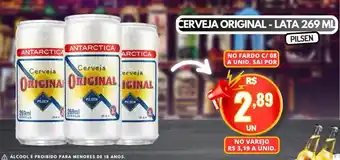 Serrano Supermercado Cerveja original - lata oferta