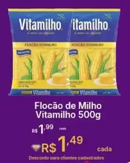 Super Lagoa Flocão de Milho Vitamilho oferta