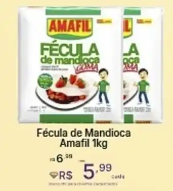 Super Lagoa Fécula de Mandioca Amafil oferta