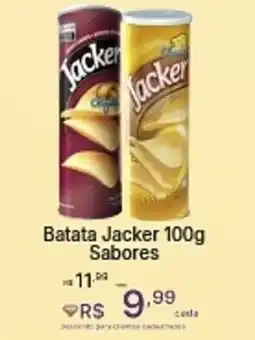 Super Lagoa Batata Jacker Sabores oferta