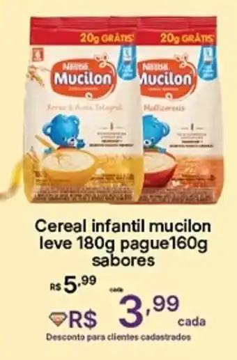 Super Lagoa Cereal infantil mucilon oferta