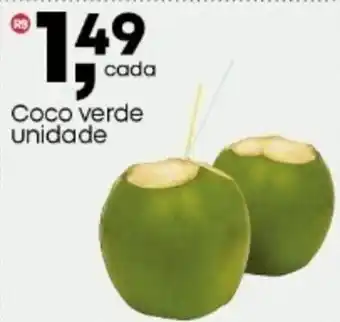 Frangolândia Coco verde unidade oferta