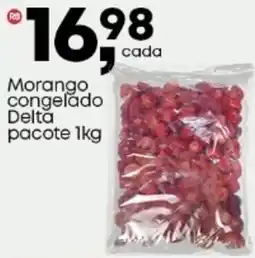 Frangolândia Morango congelado Delta pacote oferta