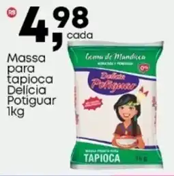 Frangolândia Massa para tapioca Delícia Potiguar oferta