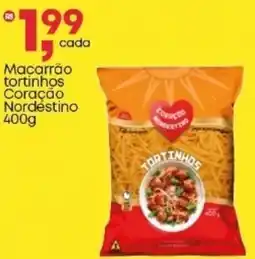 Frangolândia Macarrão tortinhos Coração Nordestino oferta