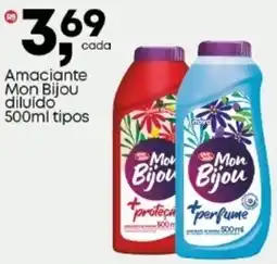 Frangolândia Amaciante Mon Bijou diluído tipos oferta