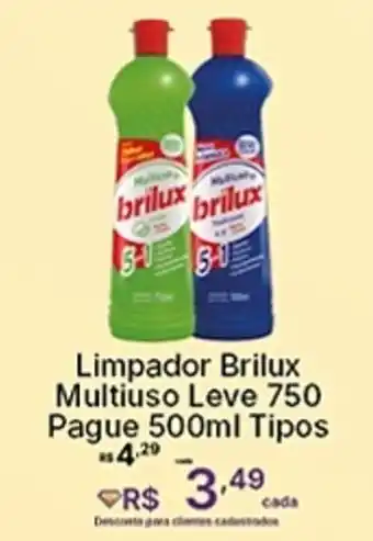 Super Lagoa Limpador Brilux Multiuso oferta