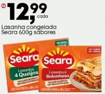 Frangolândia Lasanha congelada Seara sabores oferta