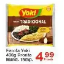 Rossi Supermercado Farofa Yoki  Pronta Mand. Temp. oferta