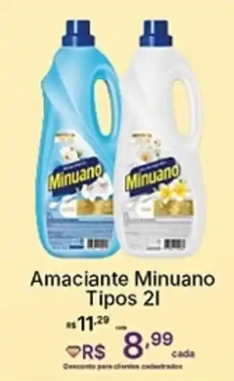 Super Lagoa Amaciante Minuano Tipos oferta