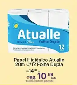 Super Lagoa Papel Higiênico Atualle 20m oferta