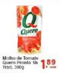 Rossi Supermercado Molho de Tomate Quero Pronto Sh Trad. oferta