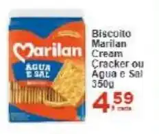 Rossi Supermercado Biscoito Marilan Cracker ou Agua e Sal oferta