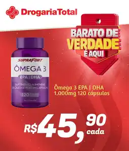 Drogaria Total Ômega 3 EPA | DHA 1.000mg 120 cápsulas oferta