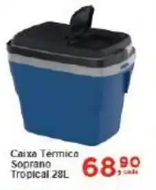 Rossi Supermercado Caixa Termica Soprano Tropical oferta