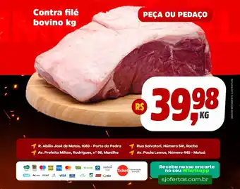 Sj Supermercados Contra filé bovino oferta