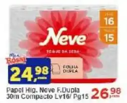 Rossi Supermercado Papel Hig. Neve F.Dupla 30m Compacto oferta