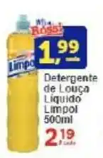 Rossi Supermercado Detergente de Louça Liquido Limpol oferta