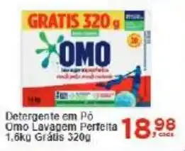 Rossi Supermercado Detergente em Pó Omo Lavagem Perfeita oferta