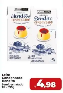 Rebouças Supermercados Leite Condensado Bendito Semidesnatado TP oferta