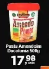 Rossi Supermercado Pasta Amendoim Dacolonia oferta