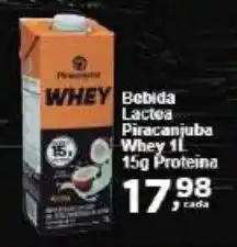 Rossi Supermercado Bebida Lactea Piracanjuba Whey 15g Proteina oferta