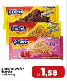 Rebouças Supermercados Biscoito Wafer Estrela Sortido oferta